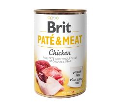 karma mokra dla psa brit pate&meat kurczak