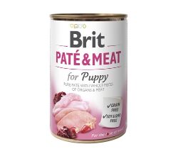 karma mokra dla psa brit care pate&meat szczeniak
