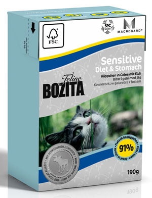 BOZITA Feline Sensitive Diet & Stomach 190 g