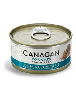 CANAGAN Cat Tuna with Mussels 75 g