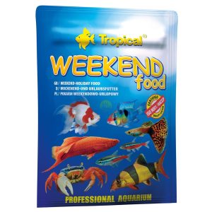 poakrm dla ryb w formie tonących tabletek tropical weekend food